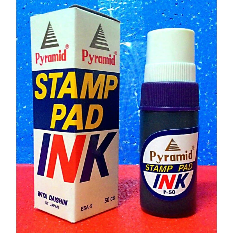 

NEW Pyramid Stamp Pad Refill Ink Warna Ungu | Tinta Stempel Pyramid TERLARIS