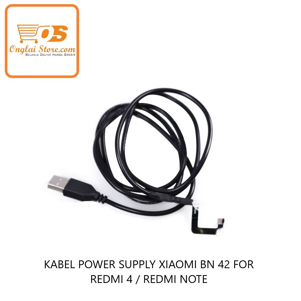 KABEL POWER SUPPLY USB CONNECTOR BATERY XIAOMI BN 42 FOR REDMI 4 / REDMI NOTE