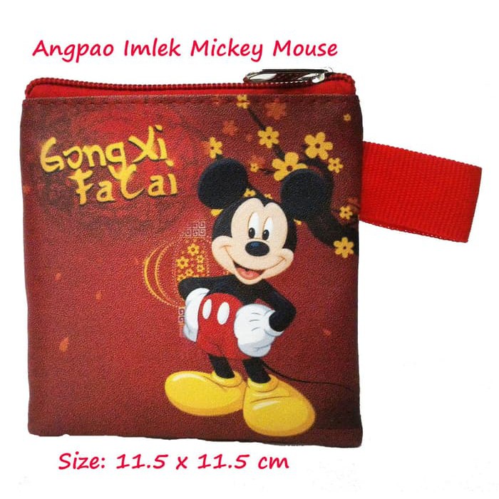 

Promo Angpao Imlek Mickey Merah Amplop Chinese New Year Ang Pao Sin Cia Limited