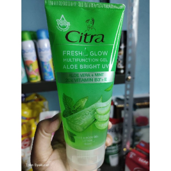 Jual Citra Aloevera Face & Body Gel Lotion 180ml Shopee Indonesia