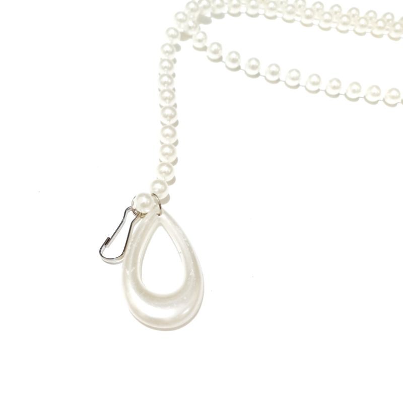 Kalung Gantungan Masker Strap Hanging Mask Korean Teardrop Pearl String Series