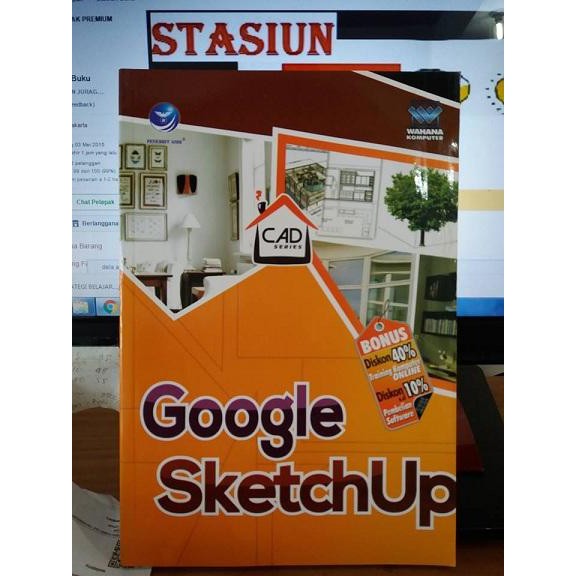 BUKU ORI GOOGLE SKETCHUP / ANDI OFFSET