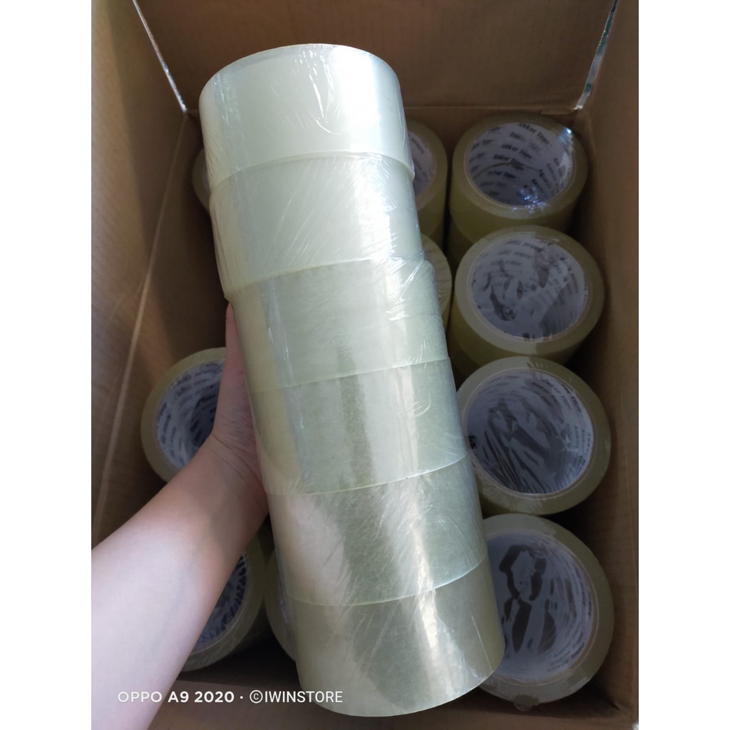 

OPP TAPE / LAKBAN BENING ANKOR 2 INCH, 48MM X 80Y @72ROLL