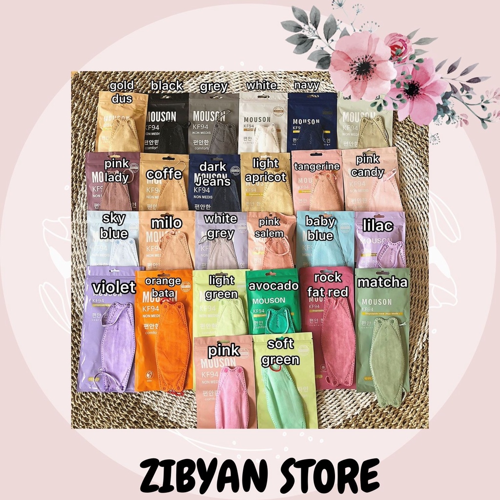 Masker KF94 Mouson 4ply Masker Mouson KF94