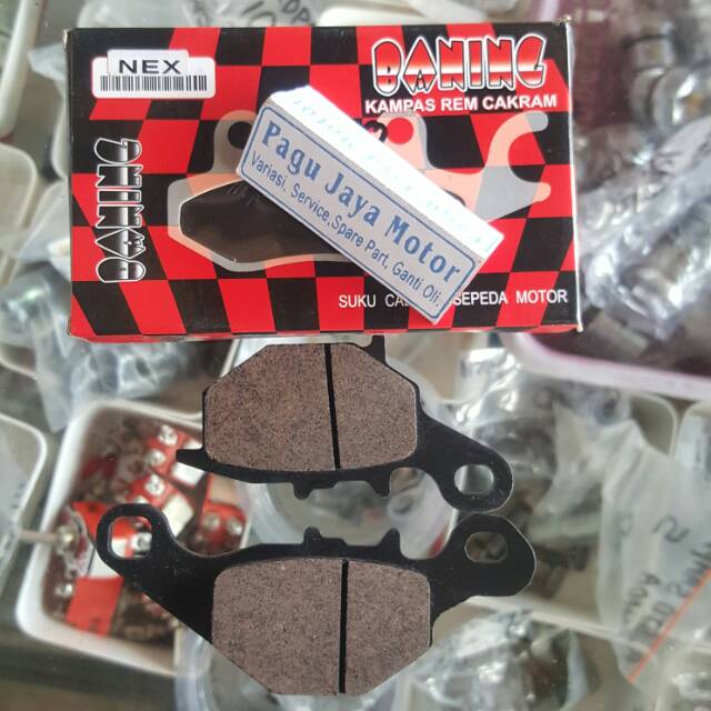 Disc pad kampas kanvas rem cakram depan suzuki nex dispad discpad pirodo