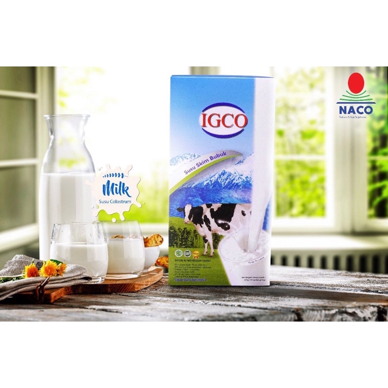 

Susu IGCO Skim bubuk ( BOX PACKING )