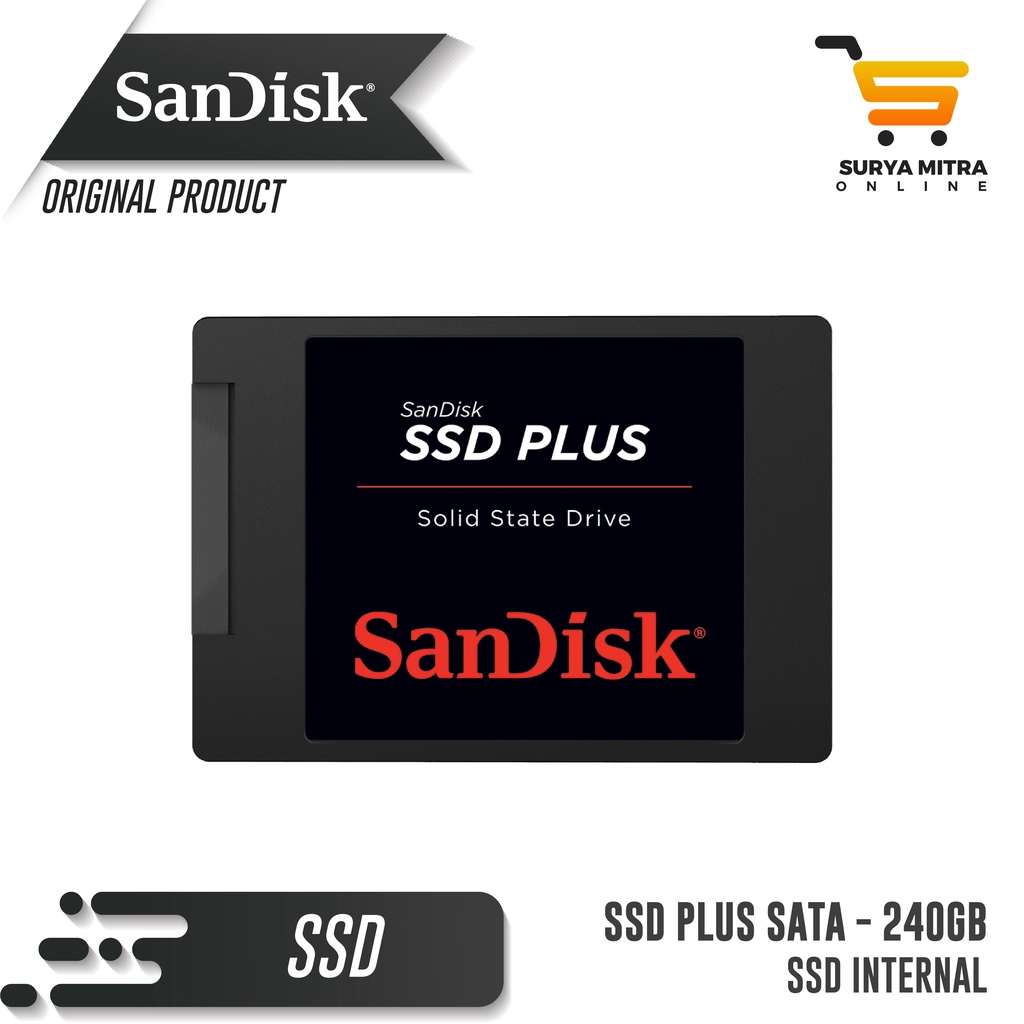 SSD Sandisk Plus 240GB SATA