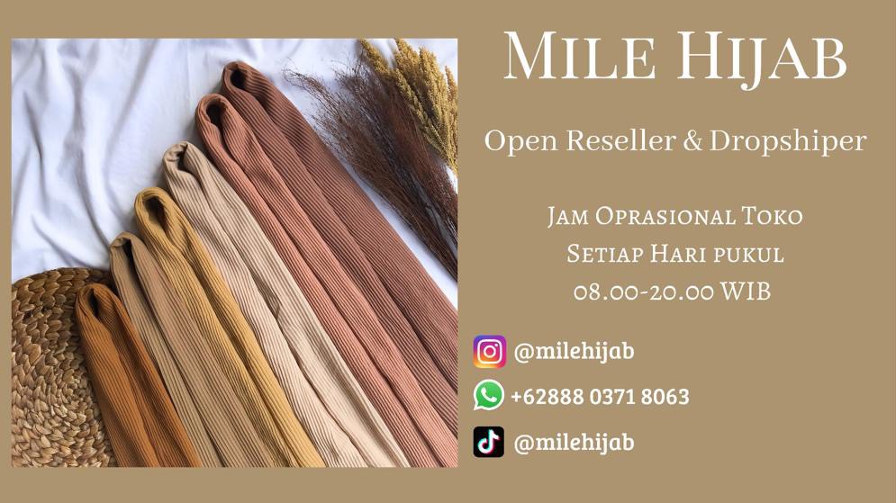 Toko Online Mile Hijab | Shopee Indonesia