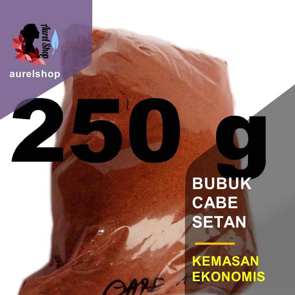 

250 gram Bubuk Cabe Super Pedas