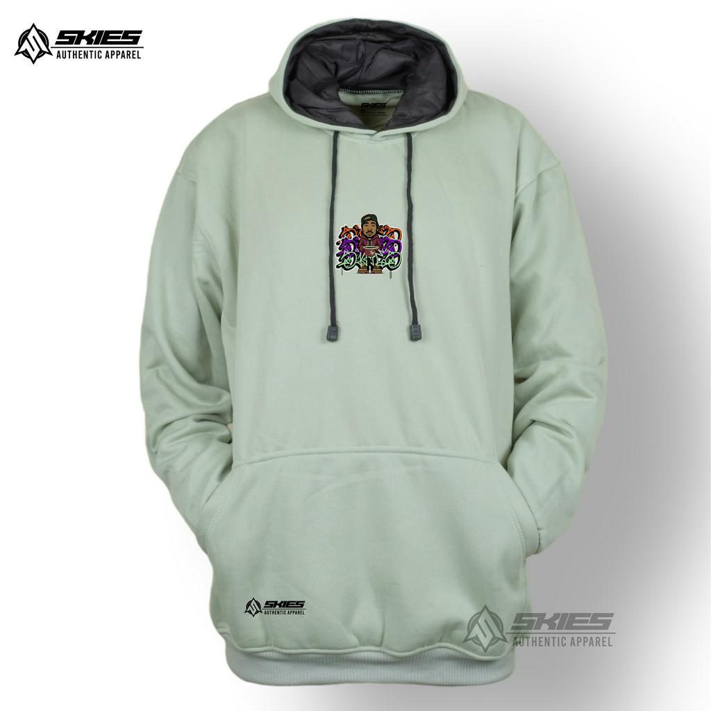 Suiter Pria Hoodie Terbaru 2023 Keren Gaya Distro Sweater Cowok Original Brand Tebal Warna Mint Dewasa Laki Laki Sweter Hodi