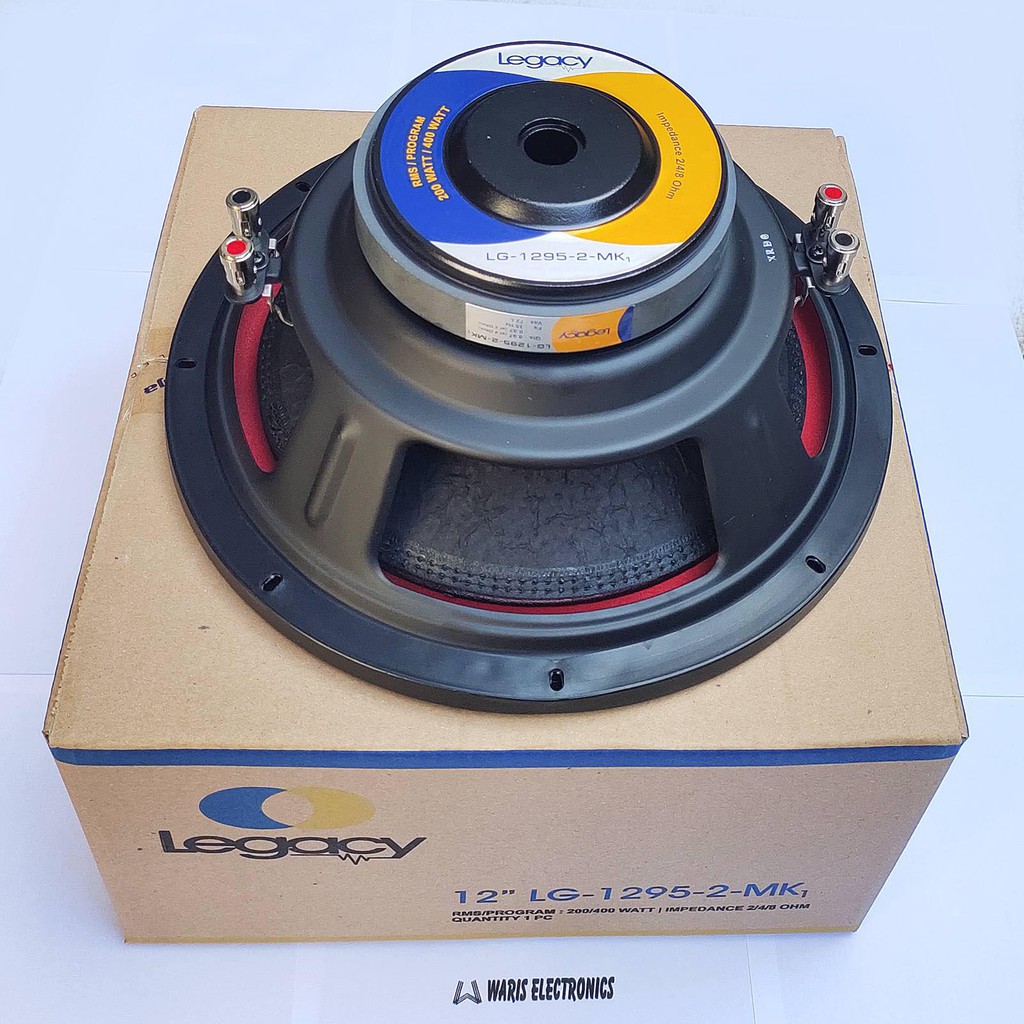 speaker 12 inch Subwoofer Legacy double coil LG 1295 2