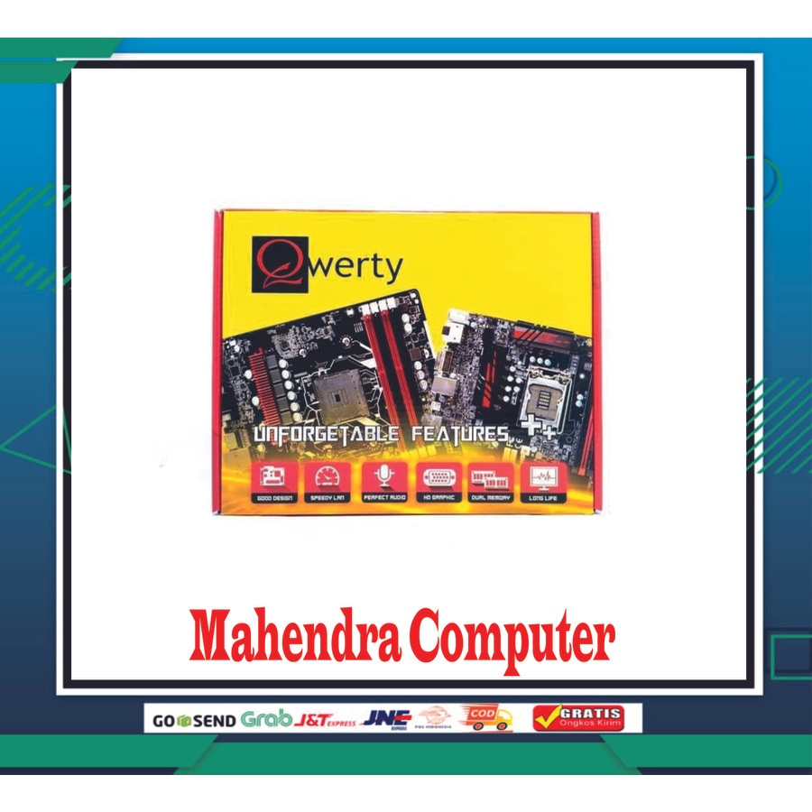 Mainboard H55 Qwerty Socket Lga 1156