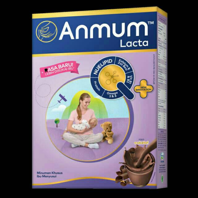 ANMUM LACTA COKLAT/PLAIN 200 GRAM. Bs GOSEND