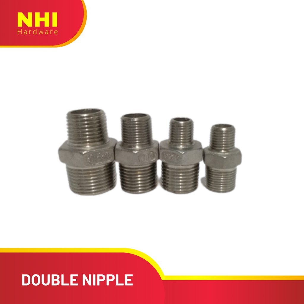 Nipple Reducer Stainless 304 | 3/4" X 1" BSP | 150 PSI