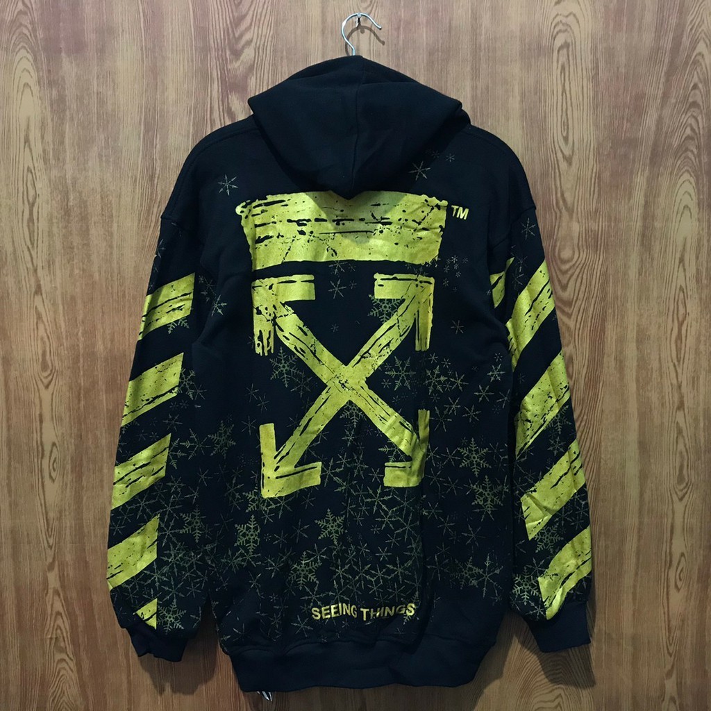 Hoodie Off White Snowflake Arrows