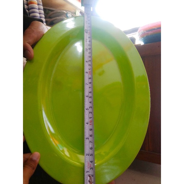 PIRING MELAMIN OVAL/ PIRING MELAMIN BESAR 35CM