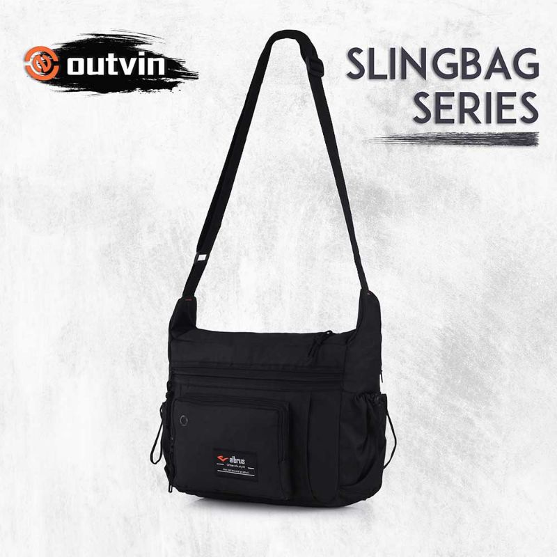 Tas Sling Bag Pria Terbaru | Tas Samping Selempang Sekolah Kuliah Kerja Multifungsi Muat Laptop Tourer Shoulder Bag