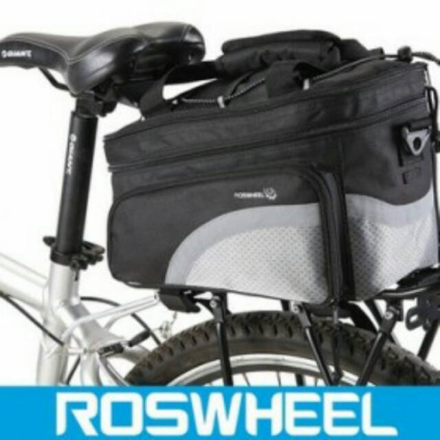 Tas Sepeda Rear Seat Rack Roswheel - OMSE6EBK