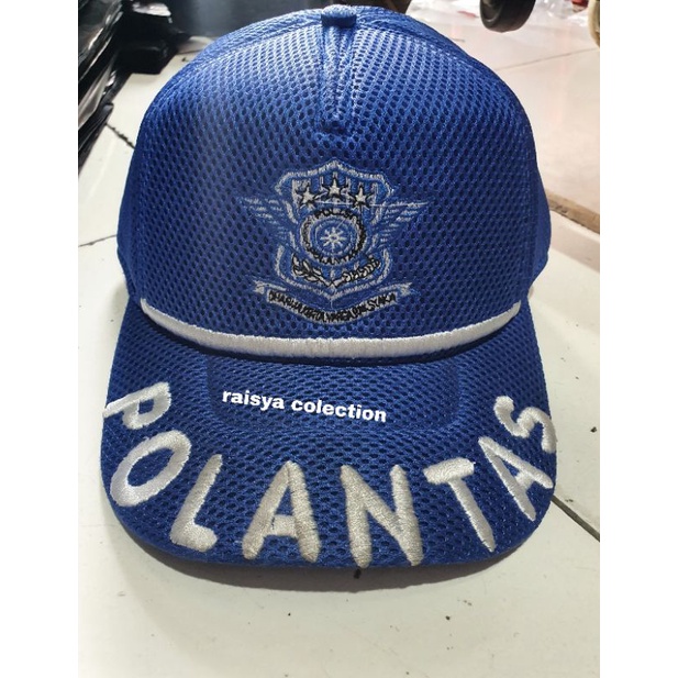 topi lantas / topi polantas jaring