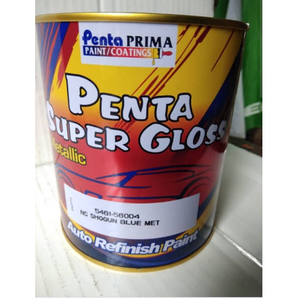 Cat Penta Super Gloss Shogun Blue Met Cat biru Metallic Terang
