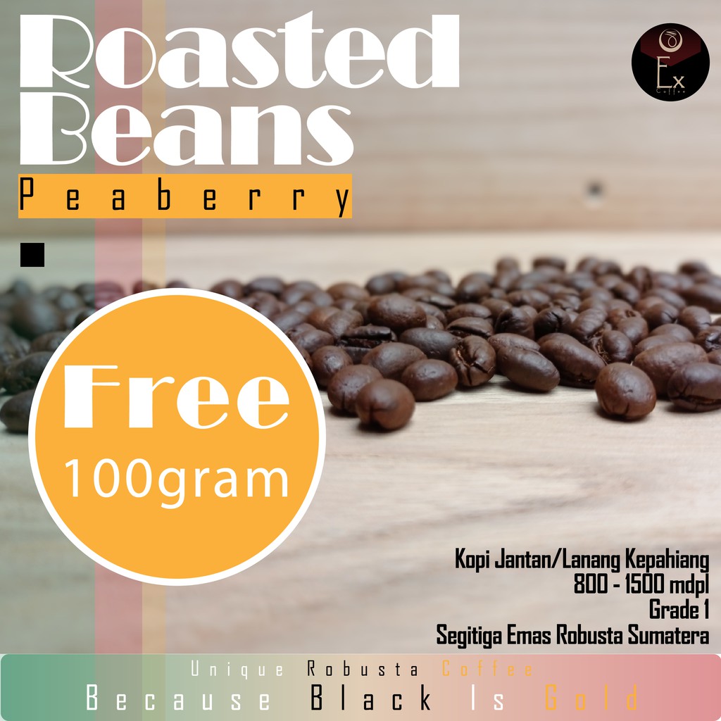 

Kopi Lanang Roasted Beans - ExCoffee 1000Gram