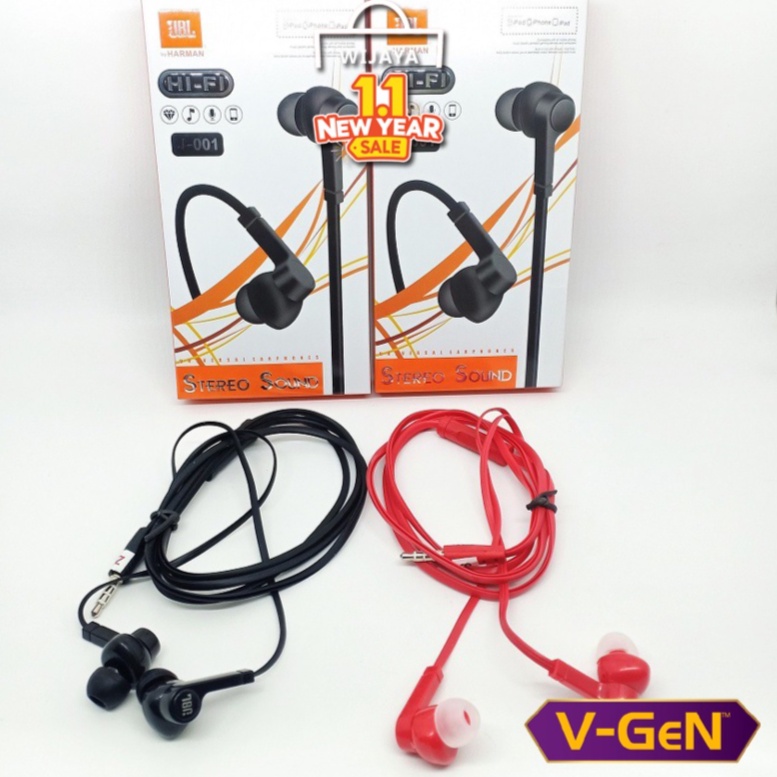 Headset JBL J-001 J001 Hi-Fi Ori