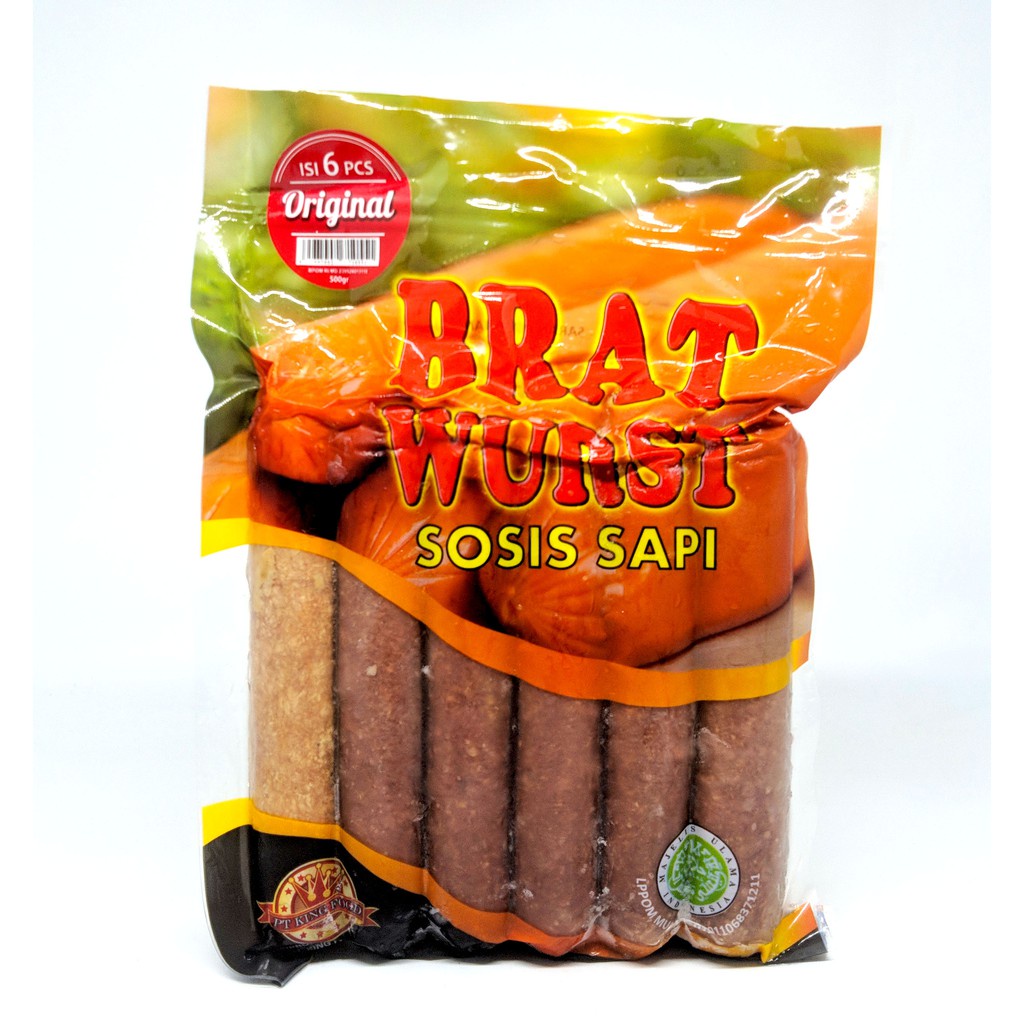 

Sosis Sapi Bratwurst Original isi 6
