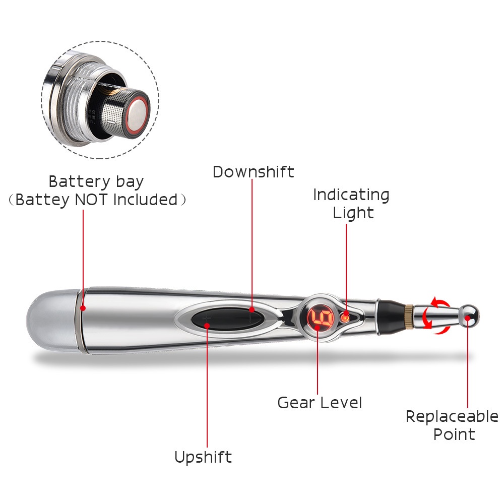 Elektronik AKUPUNTUR PEN Terapi Laser Pijat Stylo akupuntur