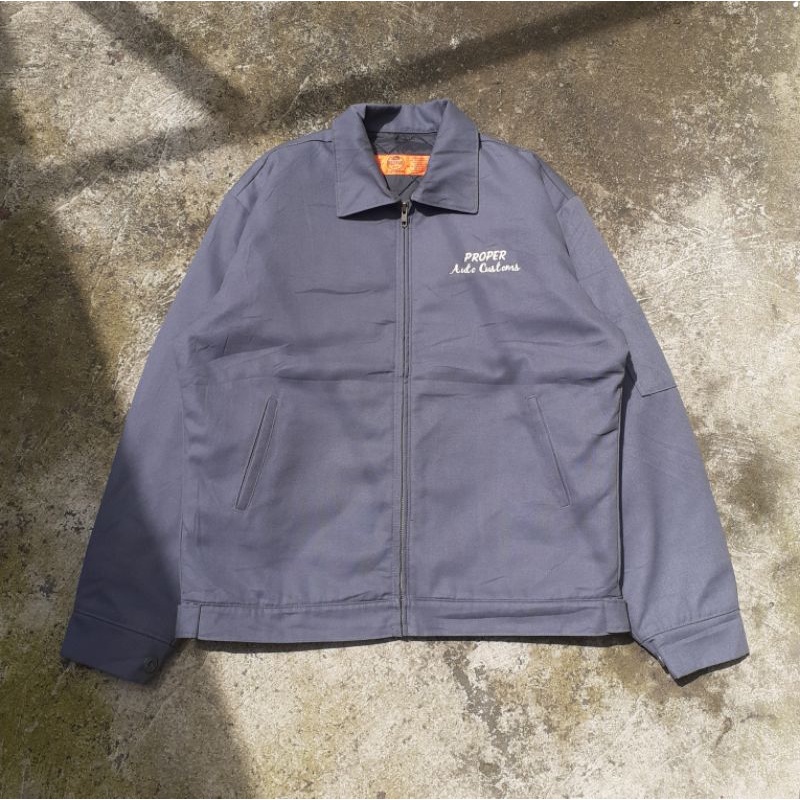 Red kap work jacket