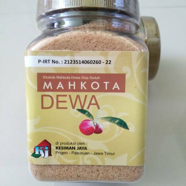 

Mahkota Dewa Instant Instan Herbal Jamu Alami Tradisional Murah 250gr 250g