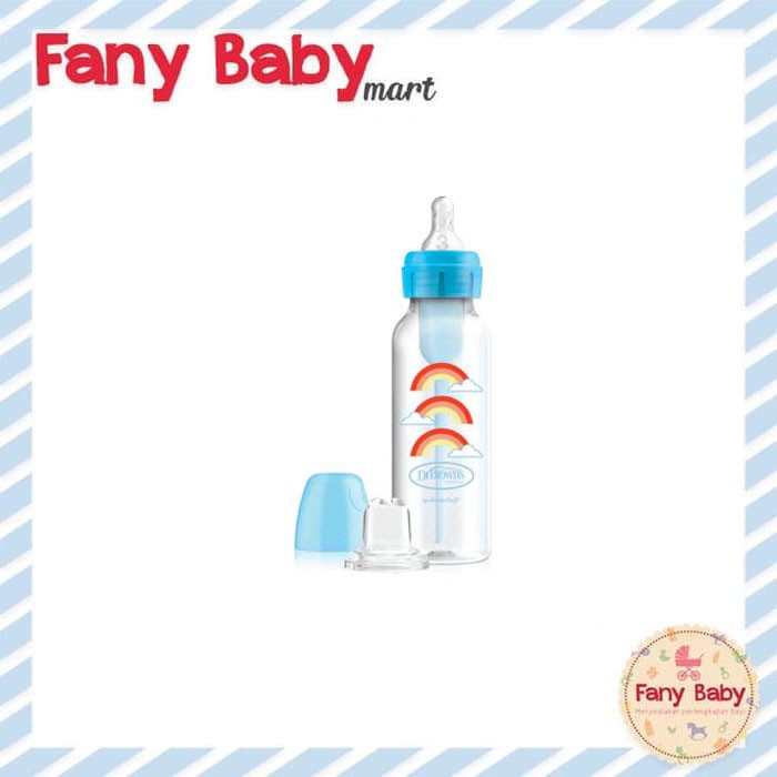 DR BROWNS OPTIONS+ STANDARD NECK TRANSITION SIPPY SPOUT SYSTEM 250ML / SB8192