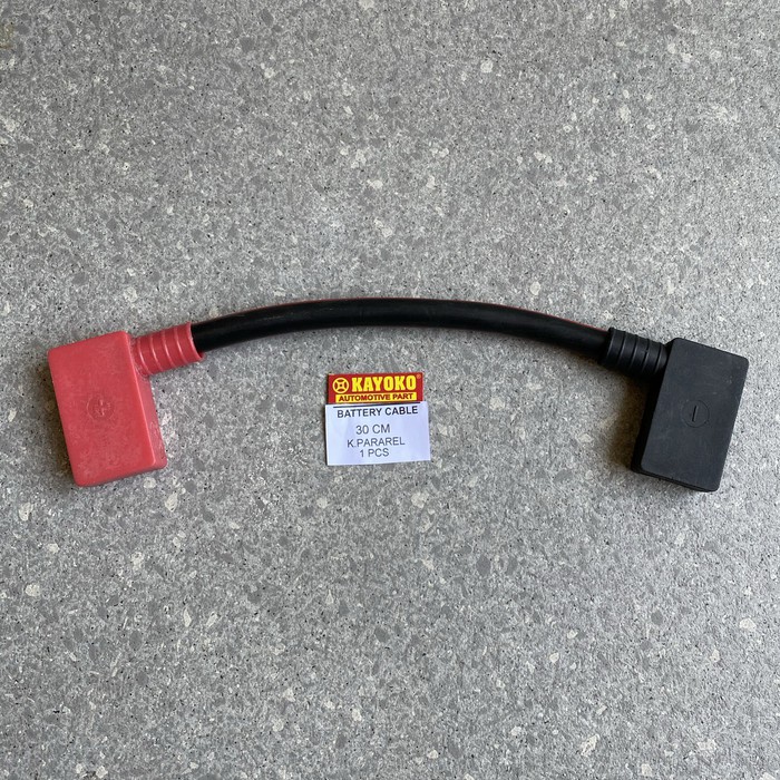 Kabel accu pararel 30cm 24v kualitas cabel baguskepala Tahan panas