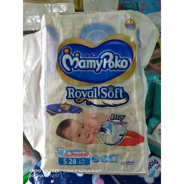 Mamypoko Royal Soft Tipe Perekat S28