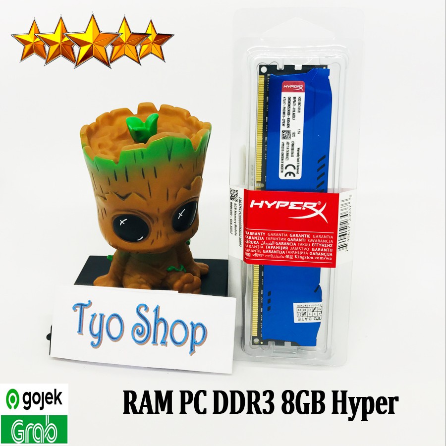 DDR 3 8GB GAMER HYPER FURY BUAT PC