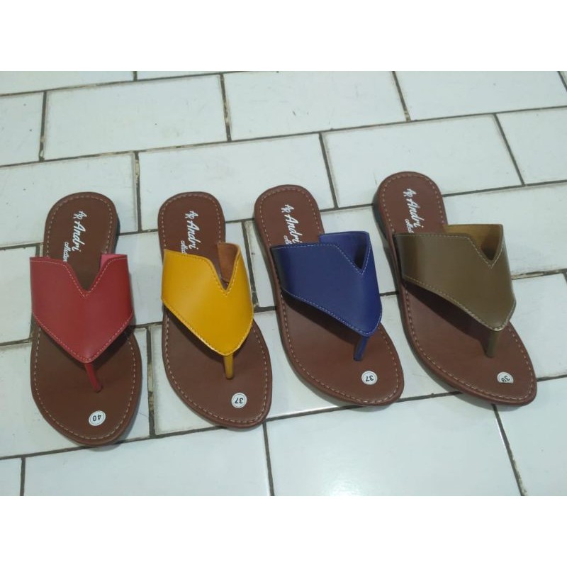 SENDAL CEWEK KULIT CIBADUYUT BANDUNG