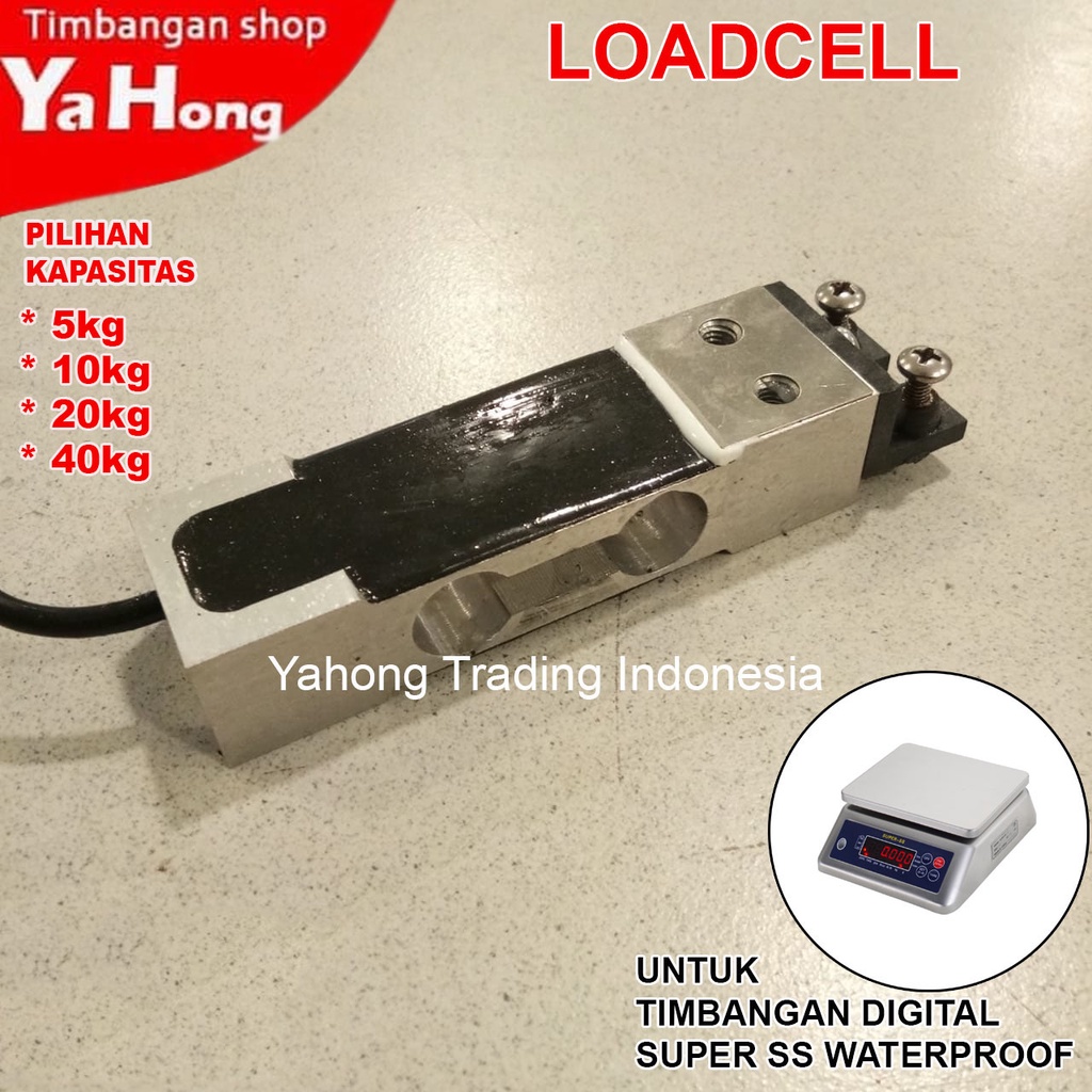 Load Cell Loadcell 5kg 10kg 20kg 40kg SUPER SS Sensor Timbangan Digital