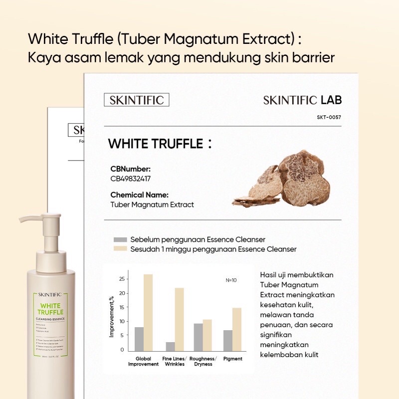 Skintific White Truffle Cleansing Essence Cleanser