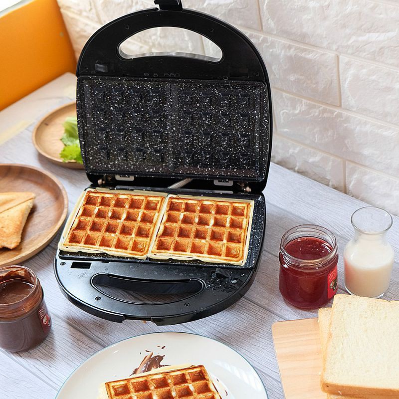 Idealife Sandwich Grill Waffle Toaster Maker Pemanggang Panggangan Roti 4 IN 1 IL-202 IL 202 IL202