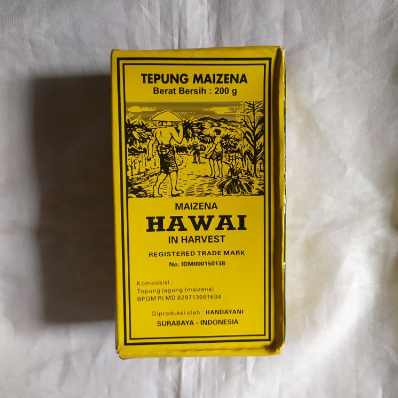 

TEPUNG MAIZENA HAWAI 200g (1 pcs)