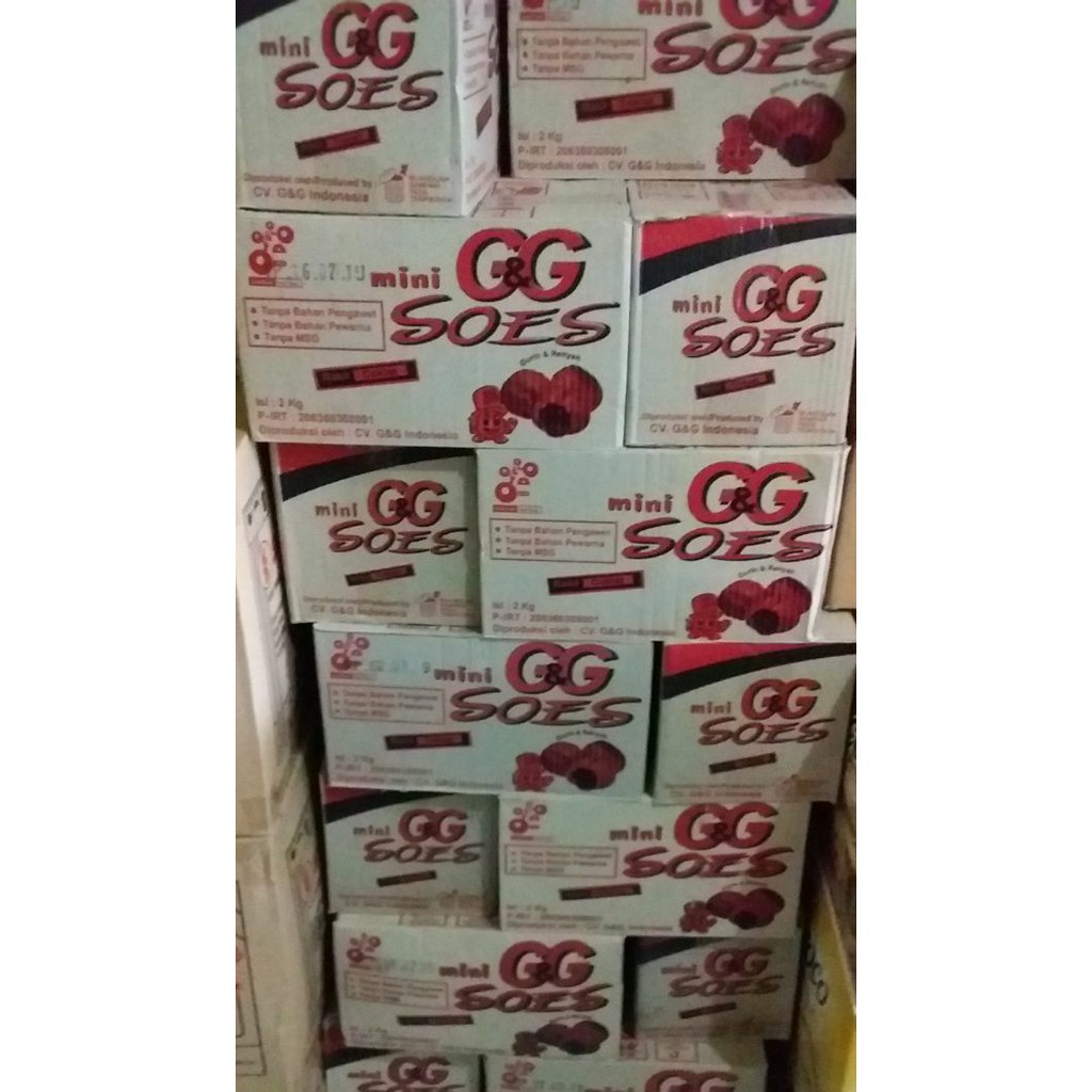 

Cemilan Soes Coklat GG 2kg promo