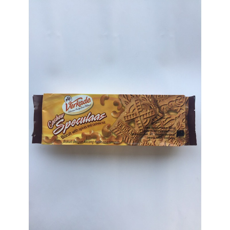 

Biskuit Verkade Speculaas Rasa Rempah & Kacang Mede 100gr