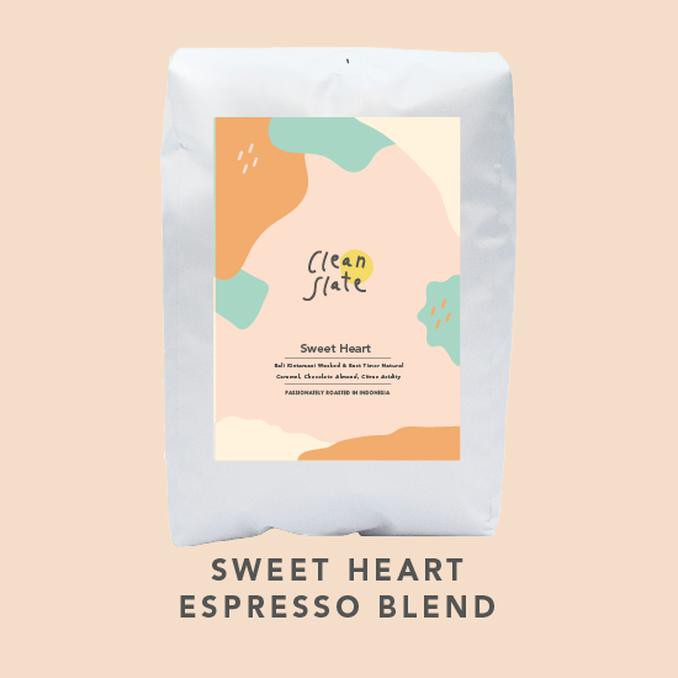 

Biji Kopi Arabika Sweet Heart 1000g - Espresso Blend