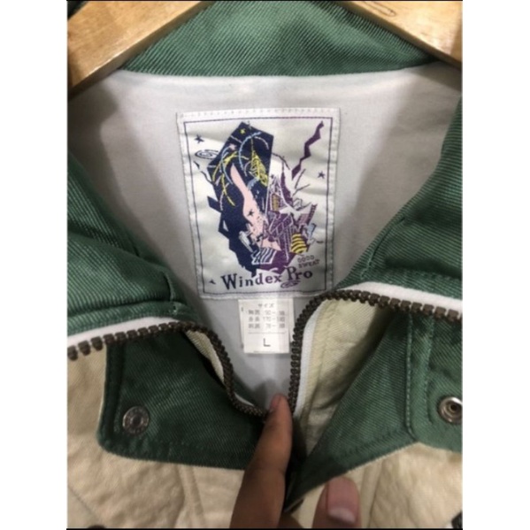 jaket riding vintage windex pro