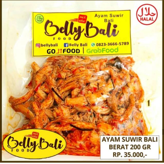 

Ayam Suwir Bali Frozen Food