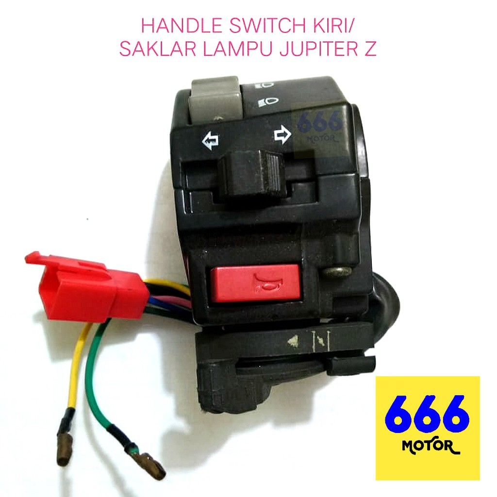 666MOTOR HOLDER SAKLAR KIRI LH YAMAHA JUPITER Z