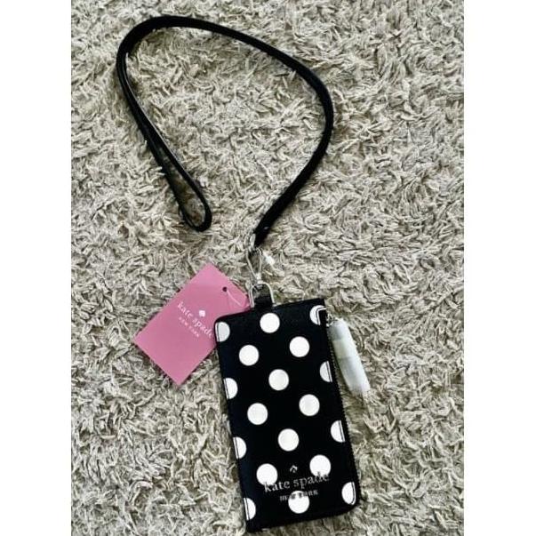 

Gantungan Id Card Holder Kate Spade Edria Lanyard Black Nylon Id Card Terlaris