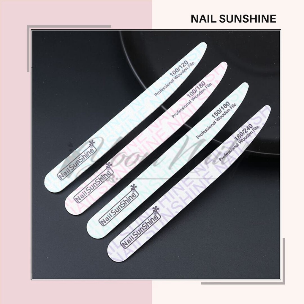 Nail file sunshine nail files nail art kikir kuku amplas kuku nail buffer