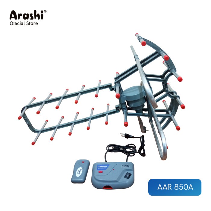 Arashi Antena Remote AAR 850A / Antena TV Outdoor + Remote