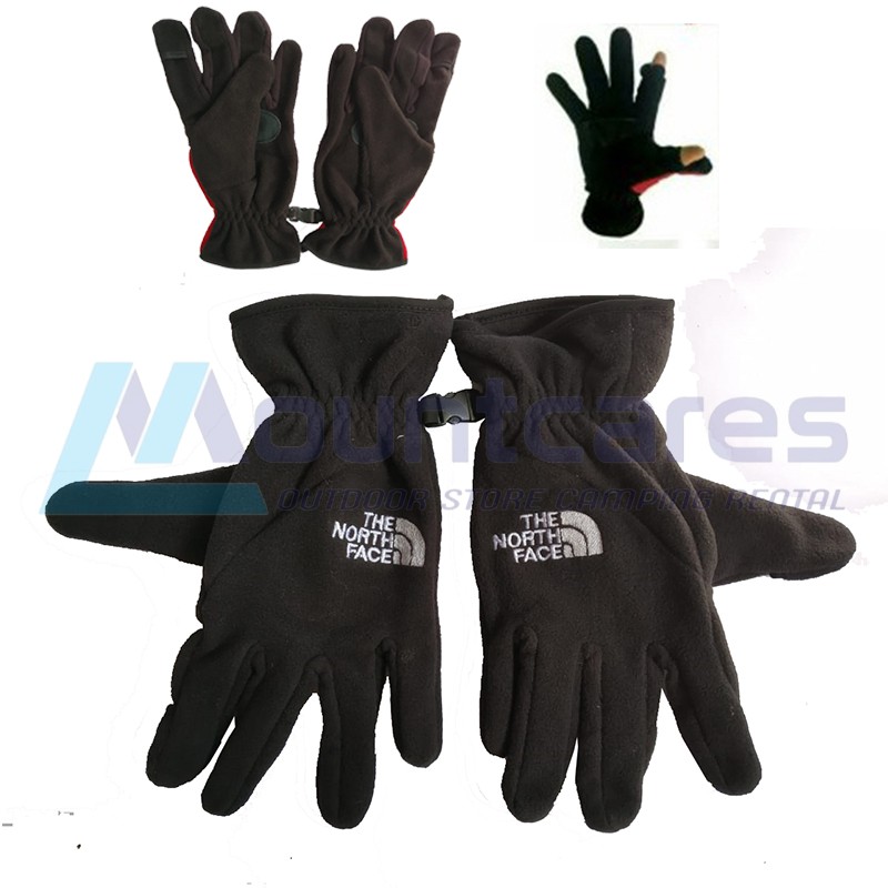 Sarung tangan polar TNF sarung tangan gunung sarung tangan outdoor glove sarung tangan rider