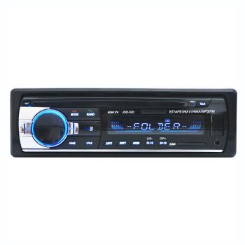 (BISA COD) Taffware Tape Audio Mobil Multifungsi Bluetooth USB FM Radio JSD-520